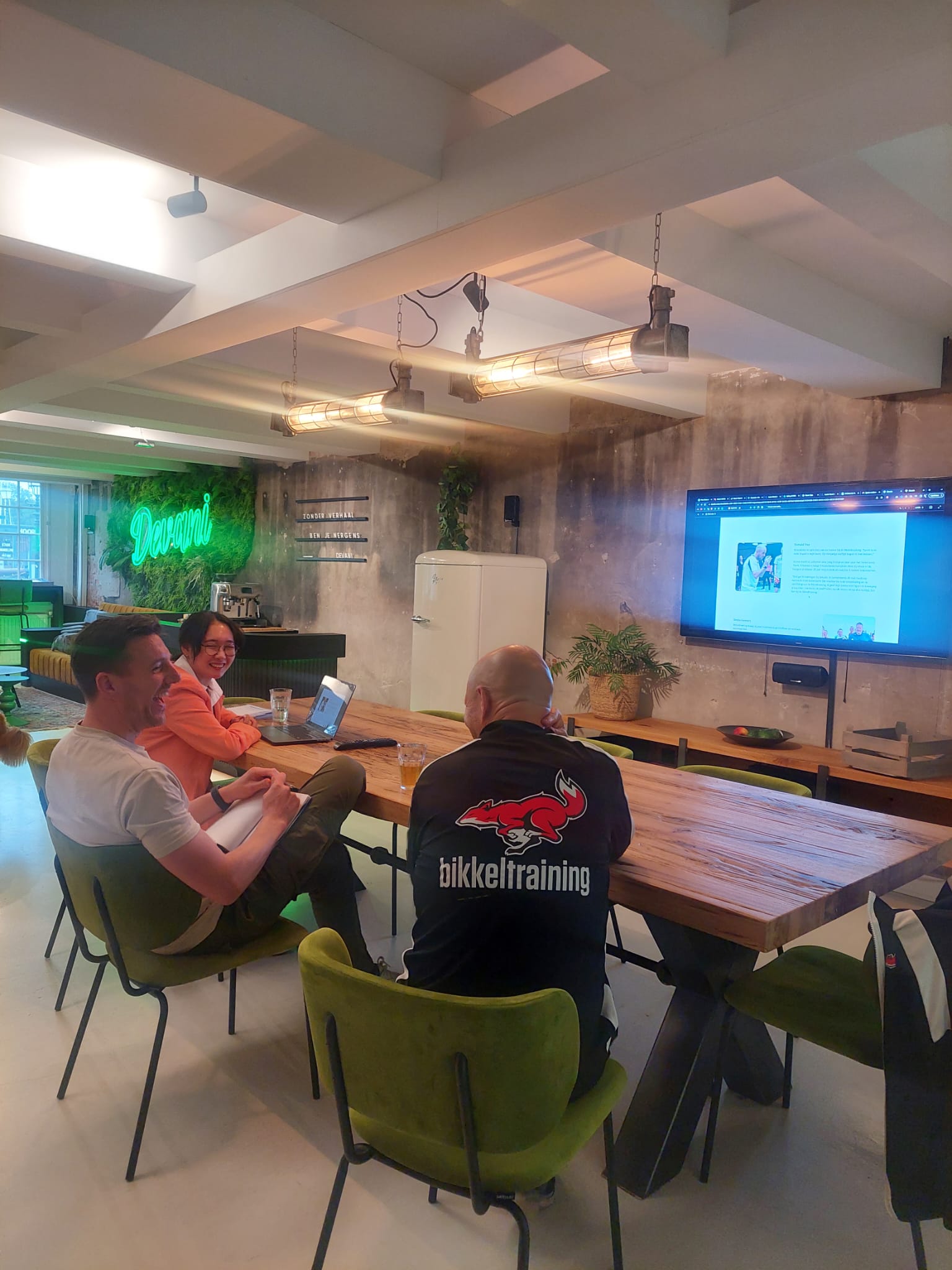 Bikkeltraining presentatie